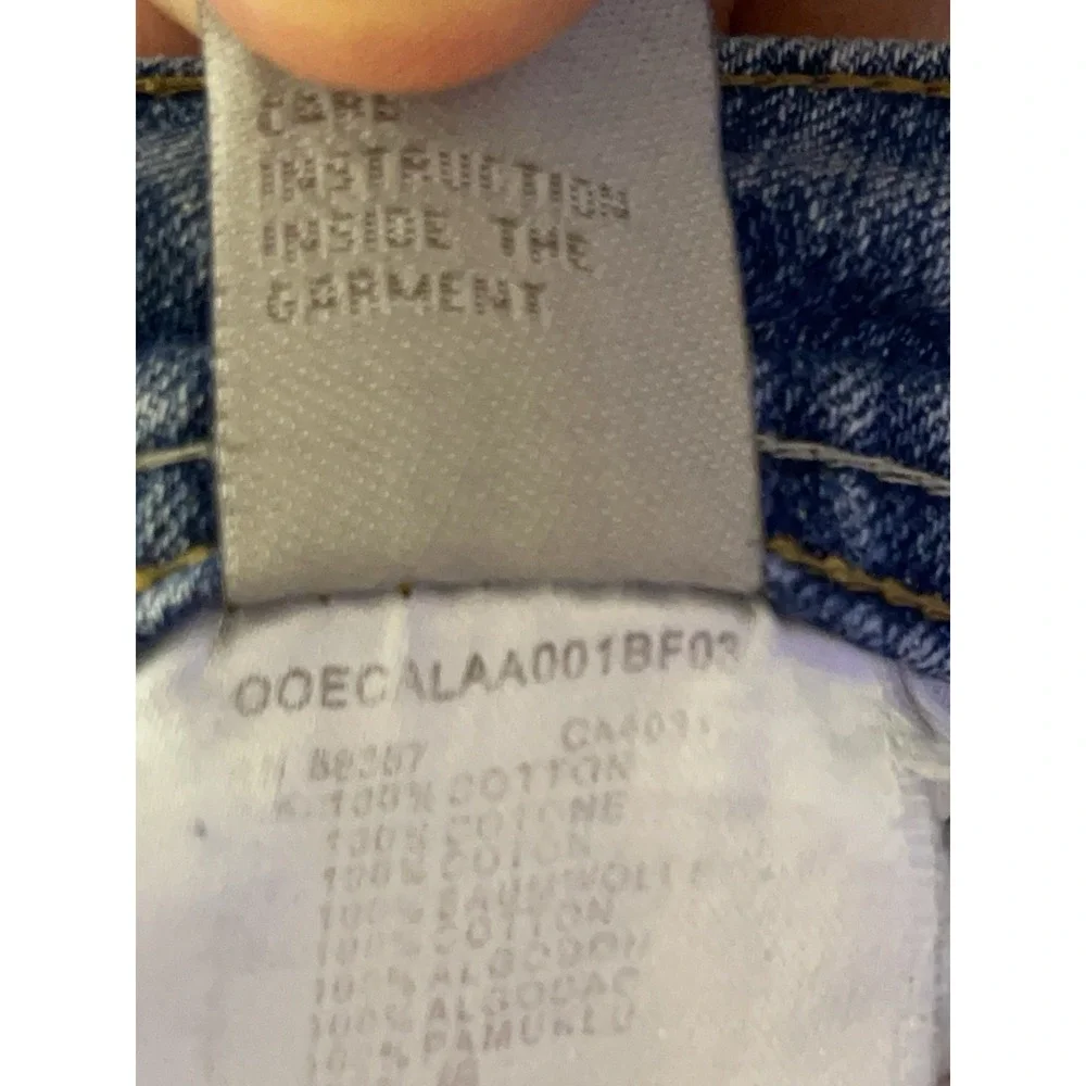 Diesel X Adidas Jeans Men 36X31 Blue Italy ADI-LARKEE Distressed Denim Straight
